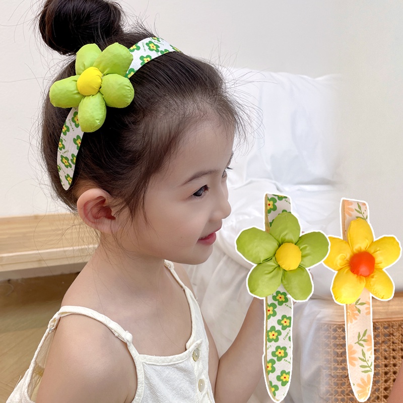 Băng Đô Dán Tóc Phong Cách Hàn Quốc Thần Kỳ Dành Cho Bé Gái