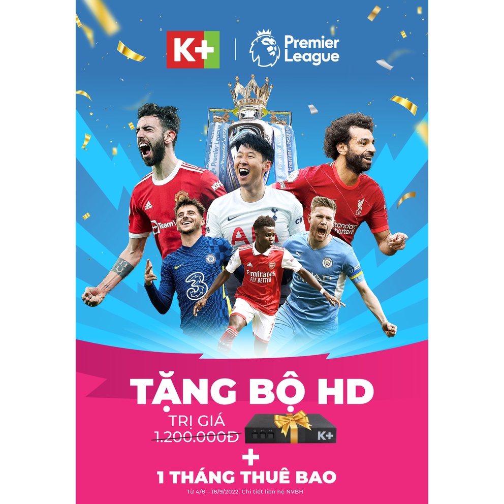 Đầu Thu K+ thẻ Giải mã  K+ HD
