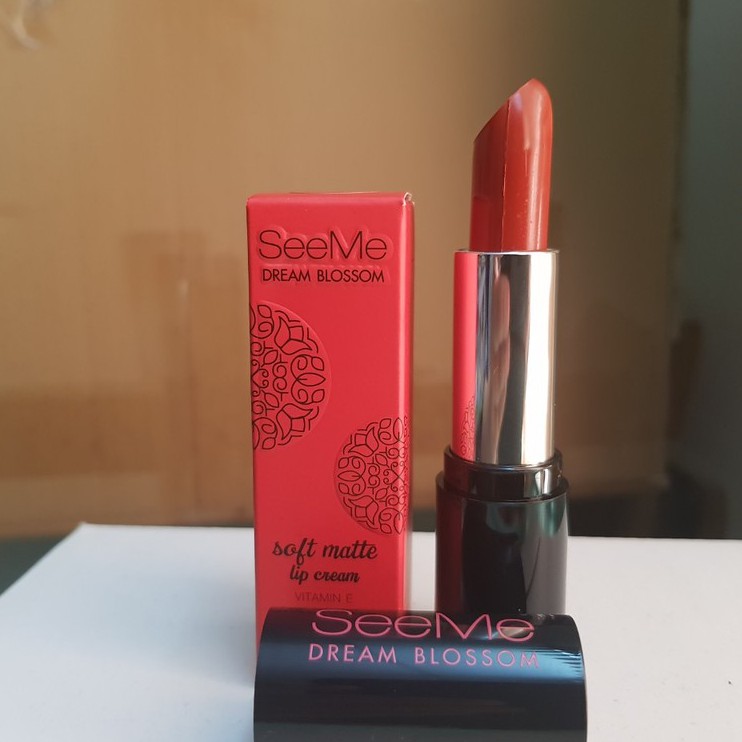 SON LÌ DƯỠNG MÔI Soft Matte Lip Cream SEEME