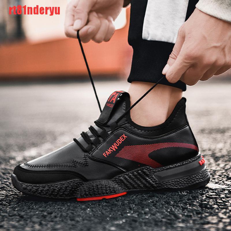 [rt81nderyu]Fashion High Quality casual classic Men's Sneakers Man Leather Shoes Comfortable