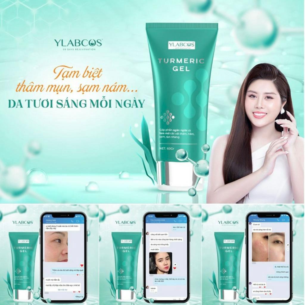 Gel nám Dr Lacir, gel nám Turmeric gel ngừa nám, mờ thâm sạm, tàn nhang, cho da tươi sáng, khỏe mạnh 60g