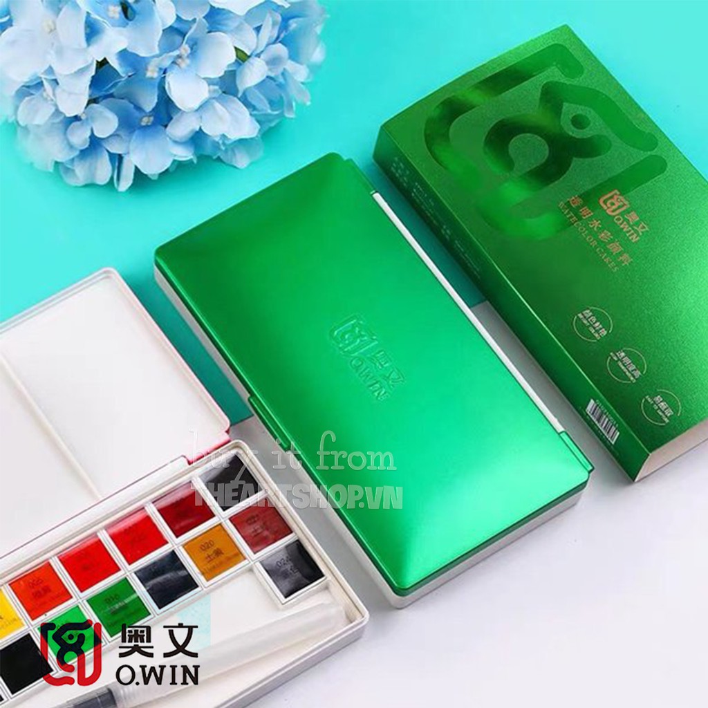 Bộ màu nước OWIN dạng nén Set 18/24