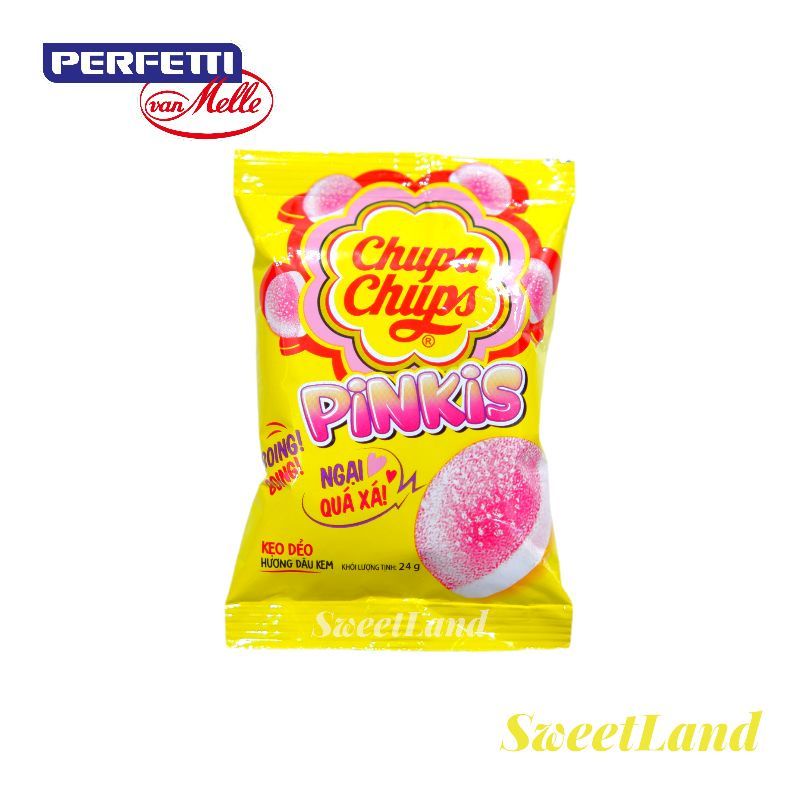 Kẹo dẻo hương dâu kem pinkis