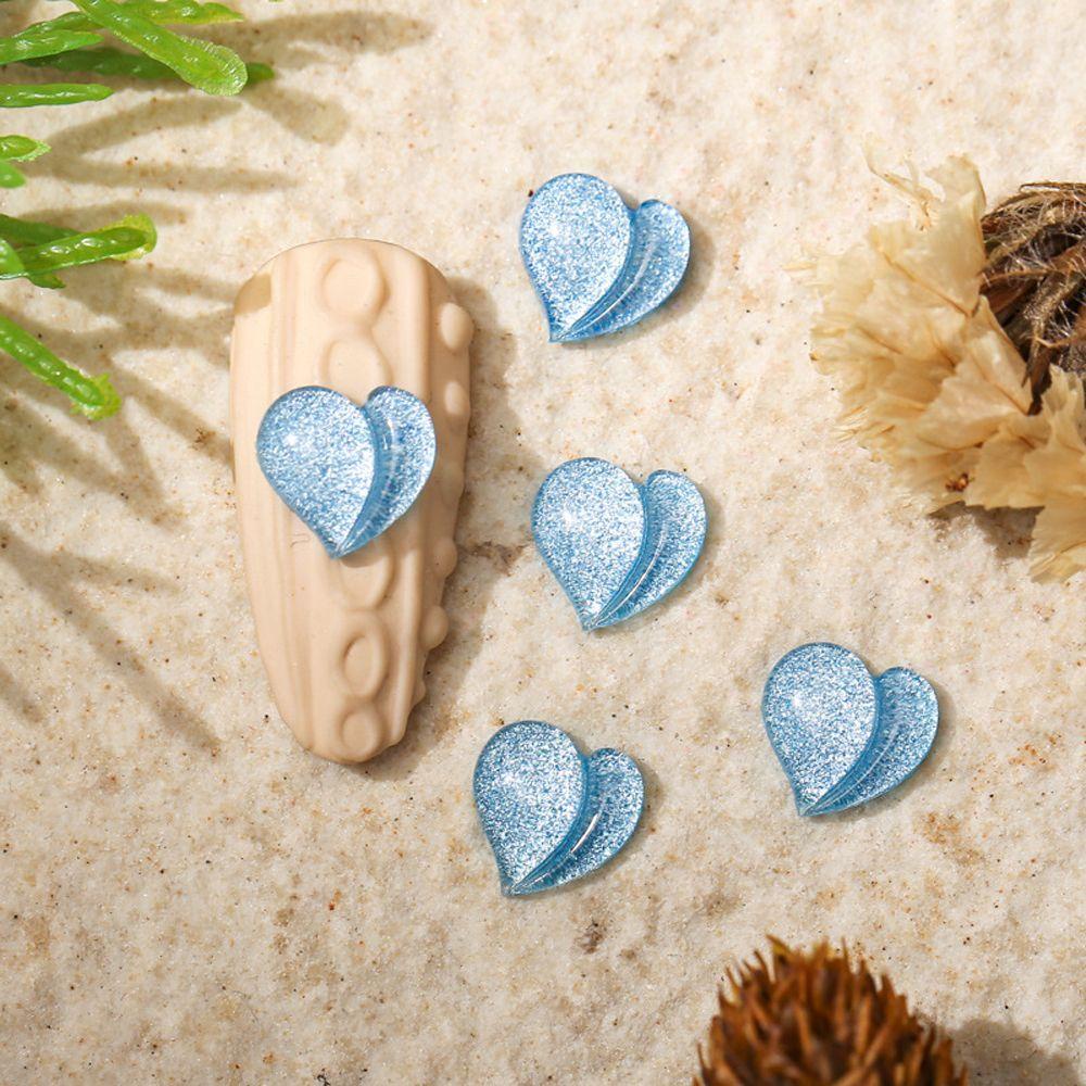 Móng Tay Cực Quang OCEANMAP|Phụ Kiện Trang Trí Móng Tay 3D Hình Gấu Hoa Hồng Đính Nơ Xinh Xắn