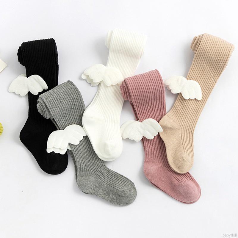 Quần tất dệt kim đính cánh thiên thần dễ thương cho bé gái