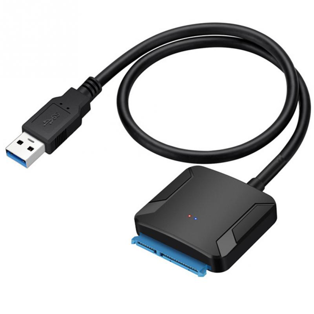 Dây Cáp Chuyển Đổi Đầu Usb 3.0 Sang Ổ Cứng Ssd Hdd 2.5 / 3.5inch Tiện Dụng