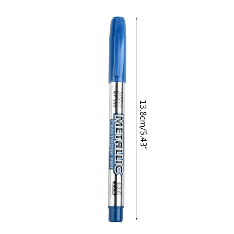 Bút Màu Acrylic Ánh Kim Chống Thấm Nước Dùng Vẽ Trang Trí Sổ Tay