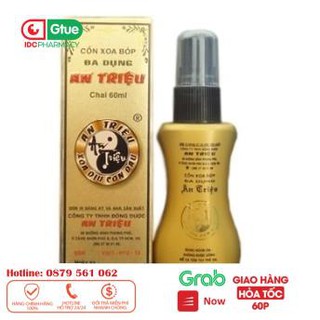 [CHÍNH HÃNG] Cồn Xoa Bóp An Triệu - giảm đau nhức khớp -Amipharma_[IDC]
