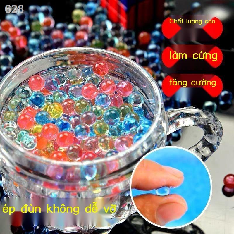 【HOT】Bom pha lê nước 7-8mm súng đồ chơi trẻ em hấp thụ cứng đặc biệt ăn gà đạn đá cẩm thạch Jinming