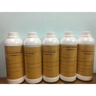 DUNG DỊCH DIỆT KHUẨN - Cloramin B 25% (chai 1 lít)