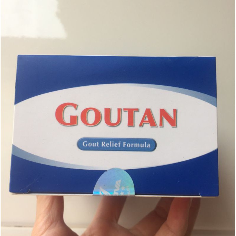 GOUTAN Hộp 60 viên của Mỹ– GIÚP HẠ  AXIT URIC, GIÚP GIẢM ĐAU CHỐNG VIÊM KHỚP, NGĂN NGỪA BỆNH GÚT TÁI PHÁT