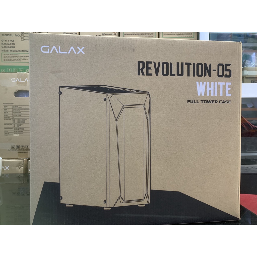 Case Galax Gaming Revolution-05 White