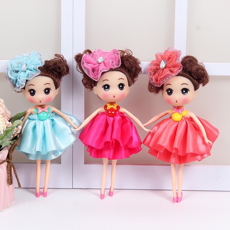 Búp bê chibi có móc khóa treo cặp xinh xắn loại móc xịn - mẫu 2