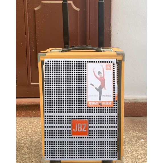 Loa kéo JBL t15 2 MÍC vhf co the ket noi 2 loa ko day 100w