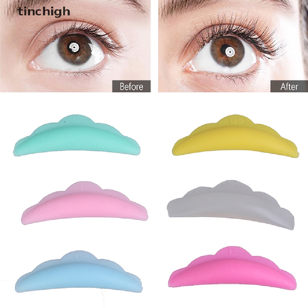 Set 5 Cặp Đệm Silicone Hỗ Trợ Uốn Mi Giả (XS S M L XL)