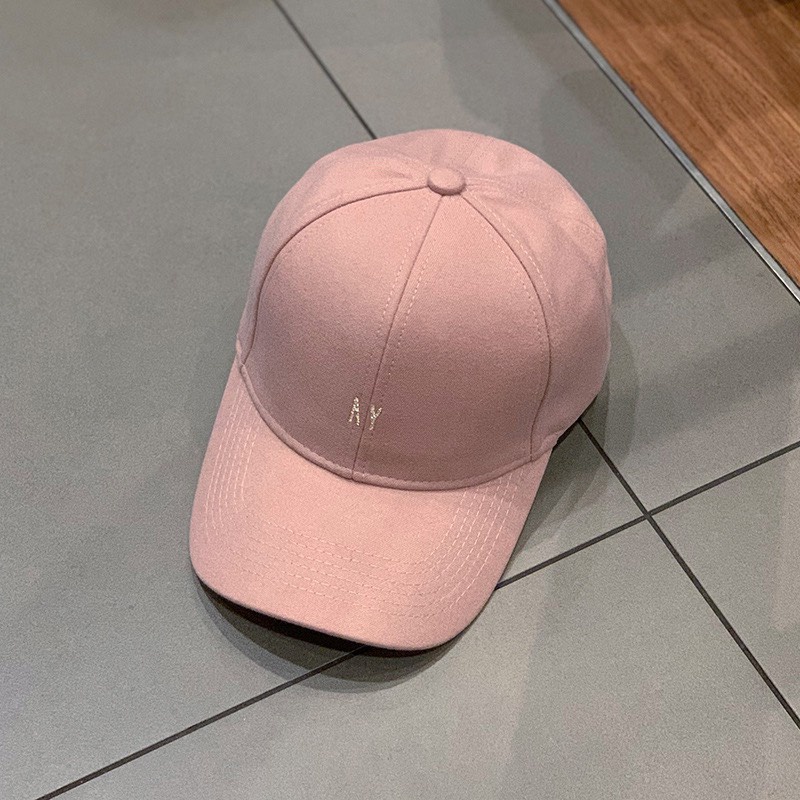 Mũ Lưỡi Trai Nón Kết Nhung Cao Cấp Thêu Ay 452 Phong Cách Ulzzang Form Unisex Nam Nữ - Hazo