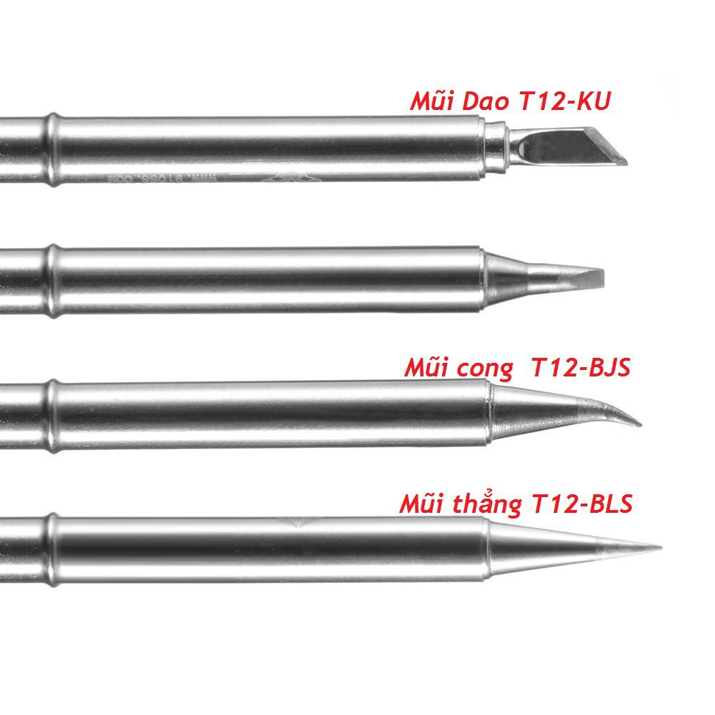 Mũi hàn T12 (cho các loại máy thông dụng)