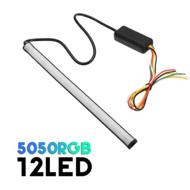 Đèn Led Phanh cho ô tô xe máy 12Led 22cm