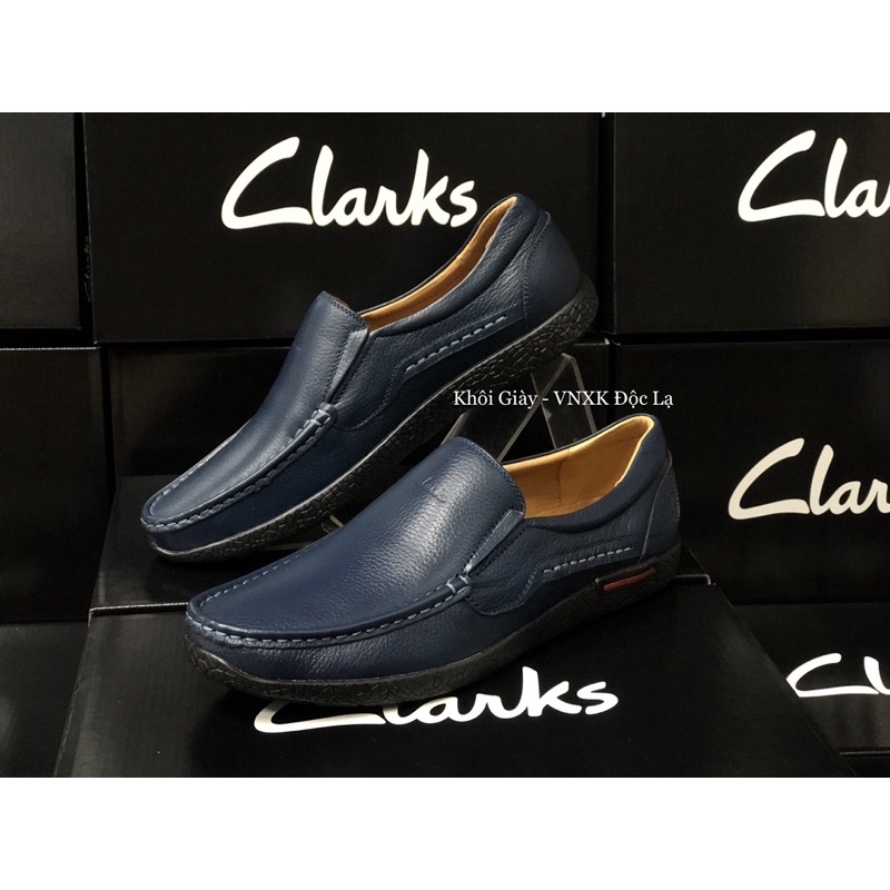 Giày lười da bò nam Clarks - Bigsize