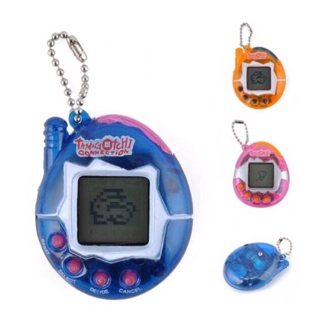 Máy nuôi gà ảo Tamagotchi chính hãng có dây đeo