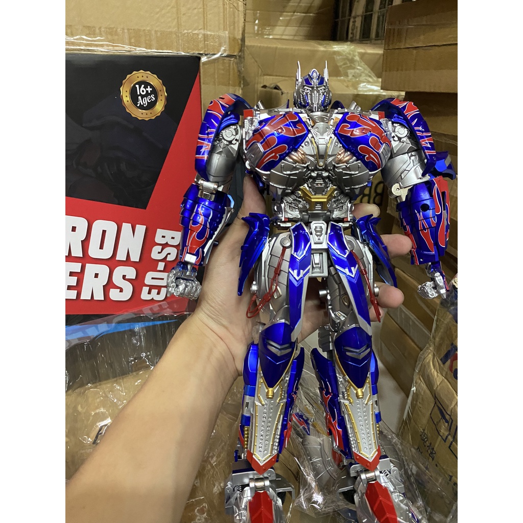 Mô hình Optimus Prime BS-03 KO UTR02 The Last Knight BMB, đồ chơi Tranformer Aoyi Mech người máy biến hình robot BS03