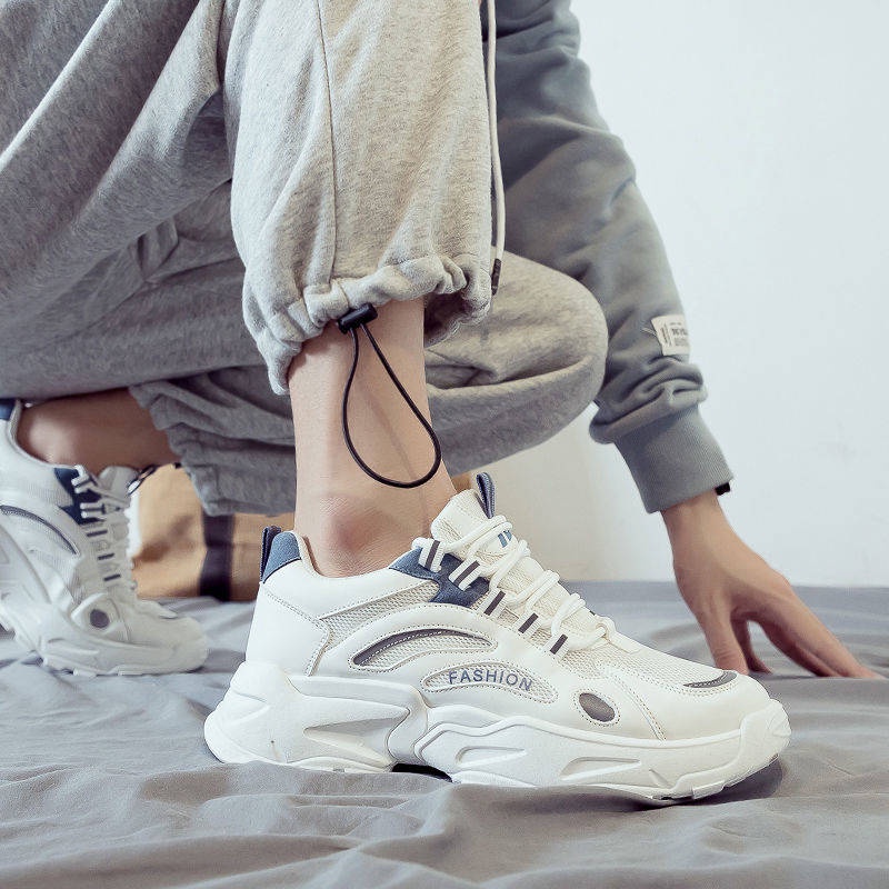 Giày thể thao nam nữ Giày nam sneaker đế độn Răng Cưa Phản Quang sp2002
