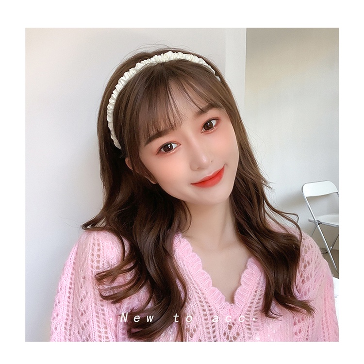 Bờm cài tóc nhiều màu sắc bản nhỏ cute dễ thương Băng đô cài tóc BT12
