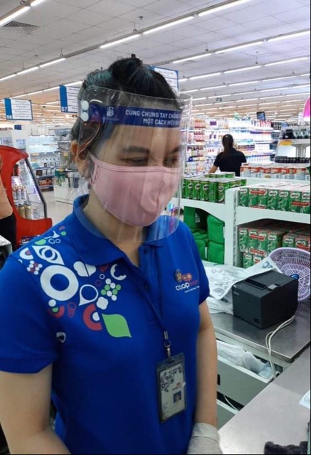 Mặt nạ che mặt chống dịch giá thanh lí