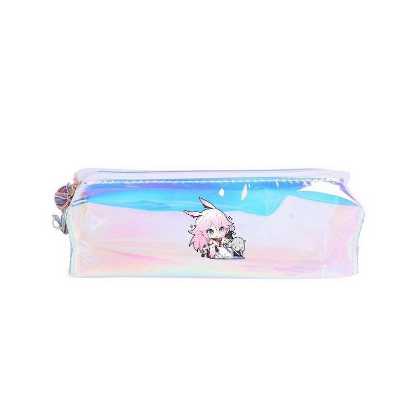 Hộp bút hologram in hình YURI ON ICE TOTORO HẮC QUẢN GIA anime chibi bóp viết đựng bút đồ dùng học tập dễ thương