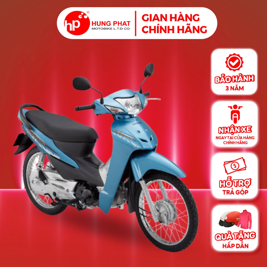 Xe Máy Honda Wave Alpha 110cc Động Cơ Êm Ái Lái Nhẹ Như Bay - Bảo Hành Chính Hãng 3 Năm