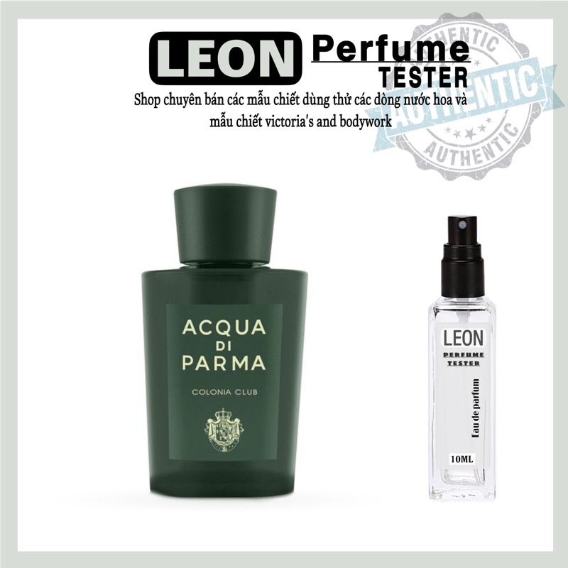 💎LEON💎 Nước hoa dùng thử Acqua Di Parma Colonia Club Tester 5ml/10ml