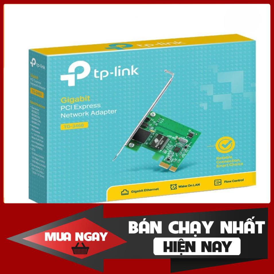 Card mạng TP-Link PCI Express Card 10/100/1000Mbps - TG-3468