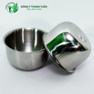 Chén inox Vinh Tấn phi 8cm x 5cm