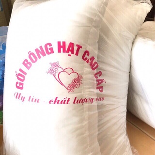 Gối nằm bông hạt kích thước 40*65