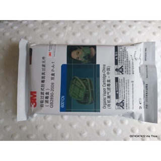 Phin lọc 3m 6001 dùng cho mặt nạ phòng độc 3m 6200, 7501, 7502, 6800