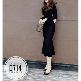 Bigsize Đầm body đuôi cá D714