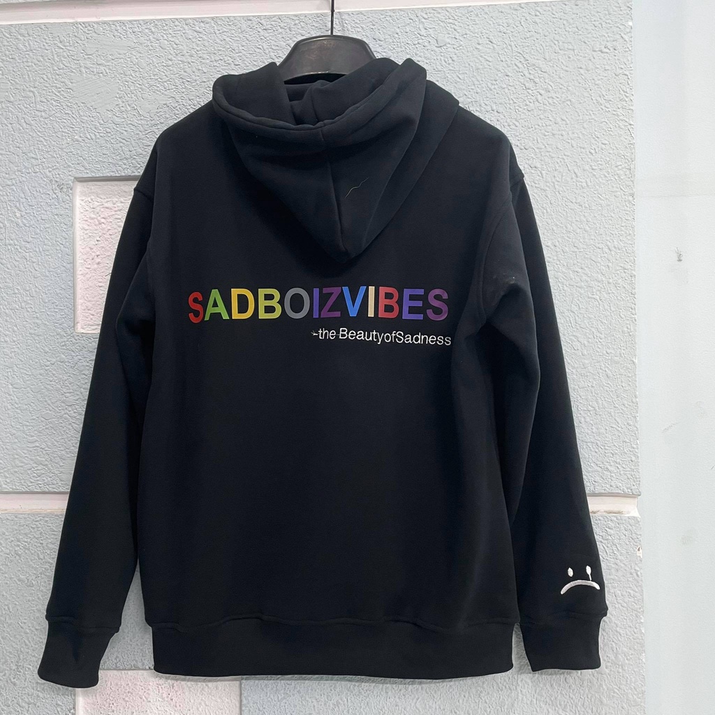 Áo Sadboizvibes Hoodie Zipper  Khoác dây kéo sad boiz 12 màu full tag | BigBuy360 - bigbuy360.vn