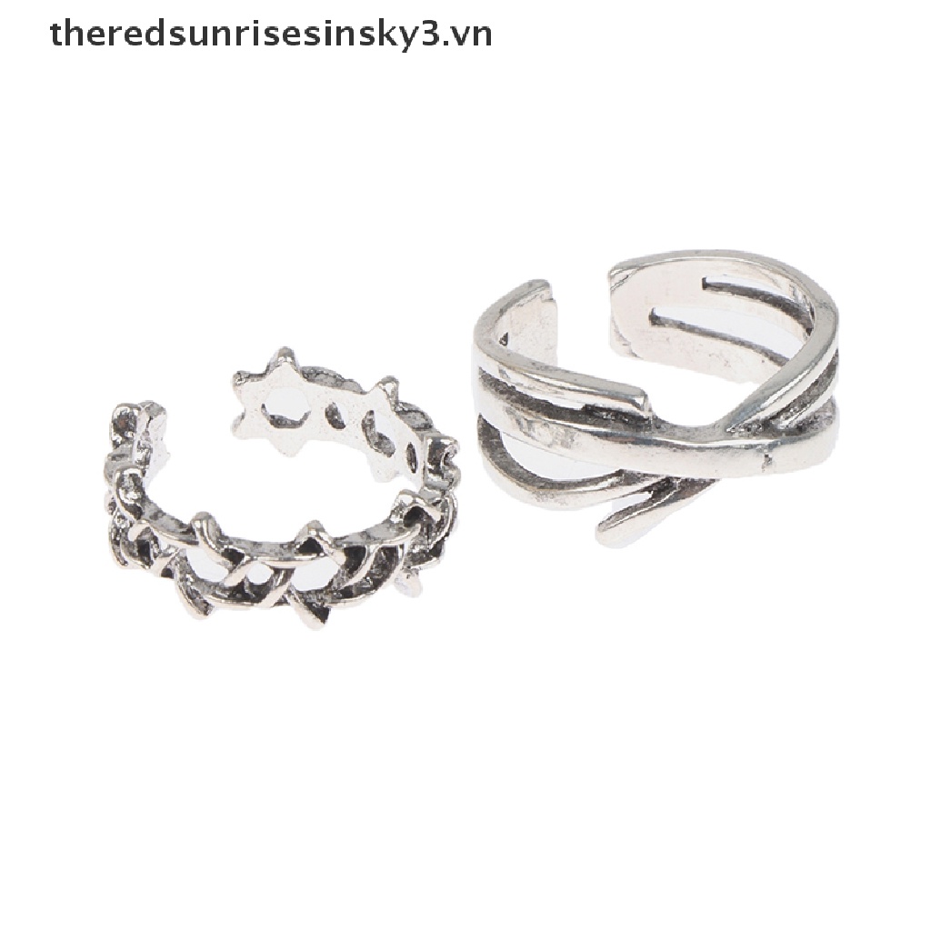 Set 3 Nhẫn Hở Có Thể Điều Chỉnh Kích Cỡ