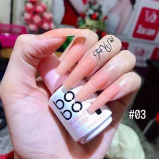 Sơn thạch tone Hồng Bobo hot 03