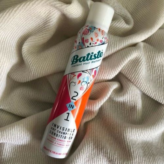 DẦU GỘI KHÔ BATISTE 2 in 1