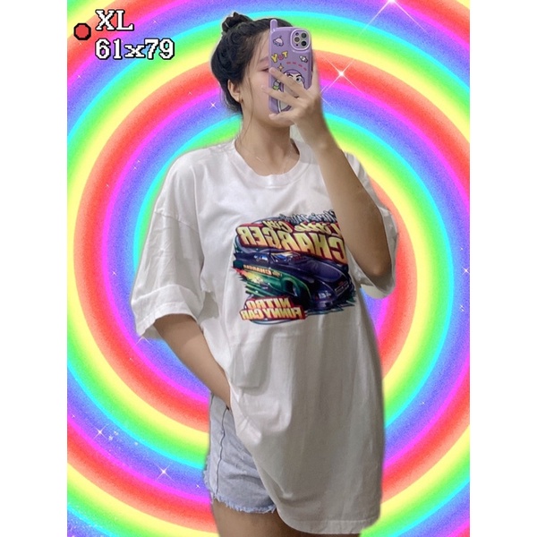 Áo thun Mỹ 2hand vải cotton tay lỡ form rộng bao đẹp 🔥