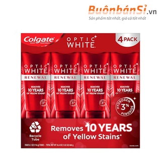 Kem đánh răng Colgate Mỹ Optic White 116g