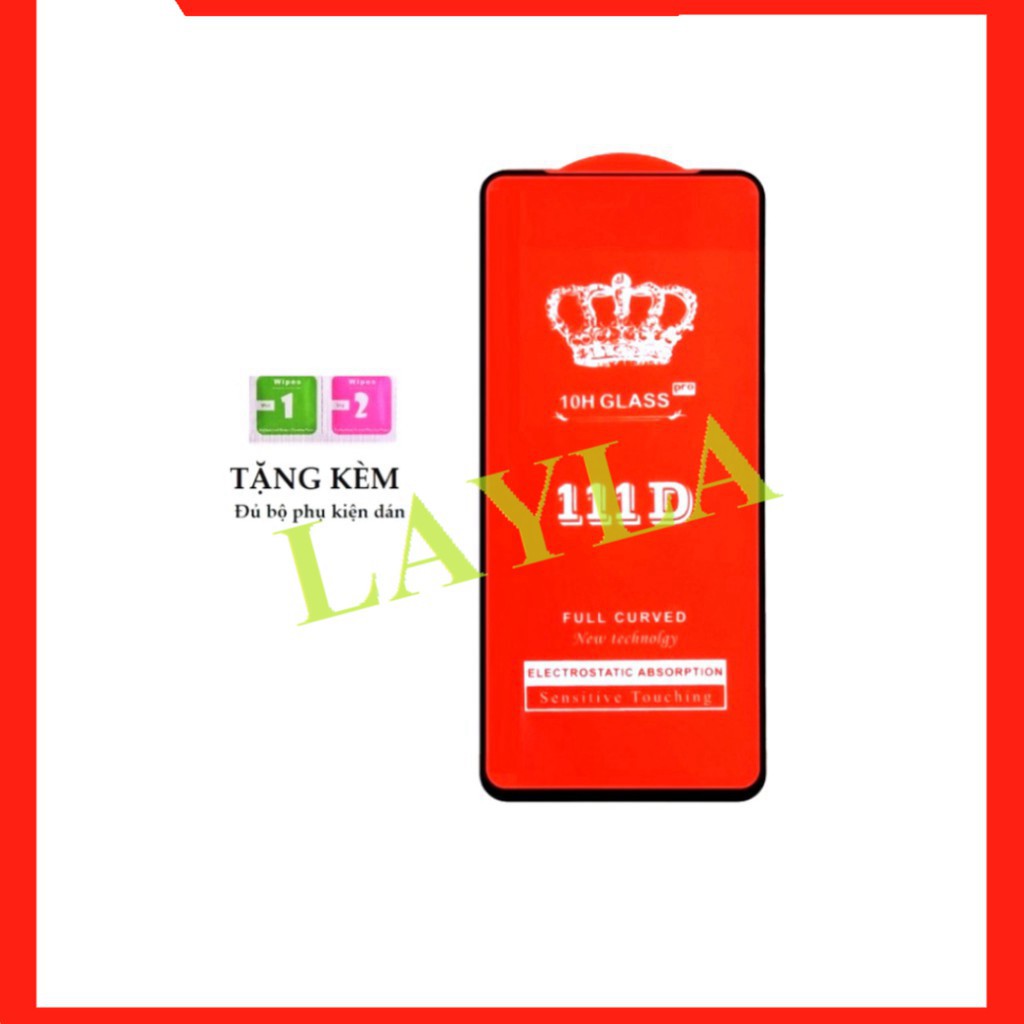 💠CAO CẤP💠 Kính Cường Lực Xiaomi Poco X3 Pro- Full màn hình 111D và trong suốt - Độ cứng 10H - Độ trong suốt cực cao.