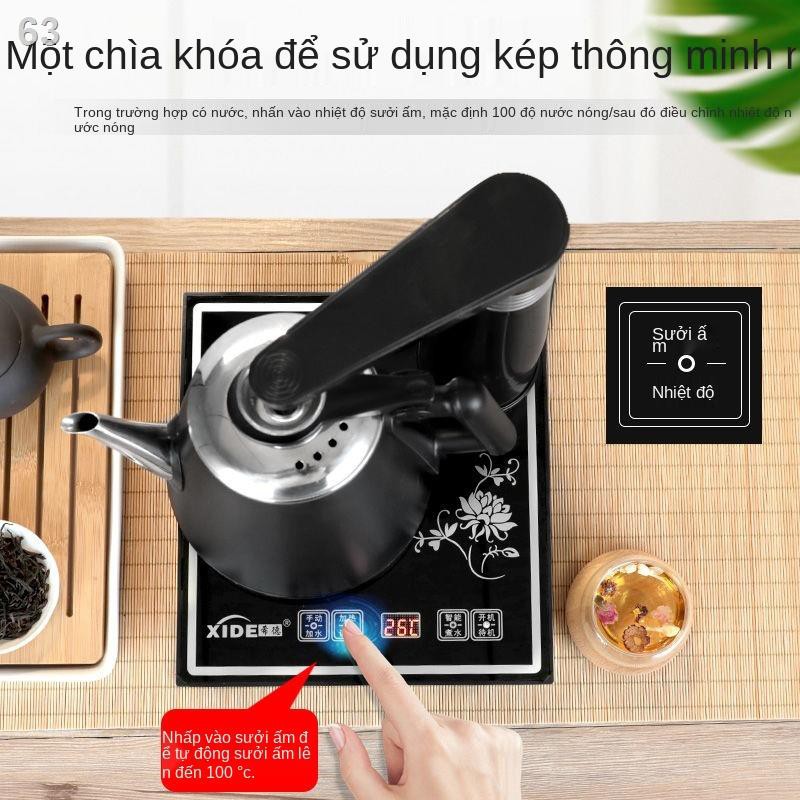 GBộ cấp nước tự động chống đóng cặn Ấm đun nước điện, ấm gia dụng, bộ pha trà, bình pha trà, ấm trà kung fu, bếp điện