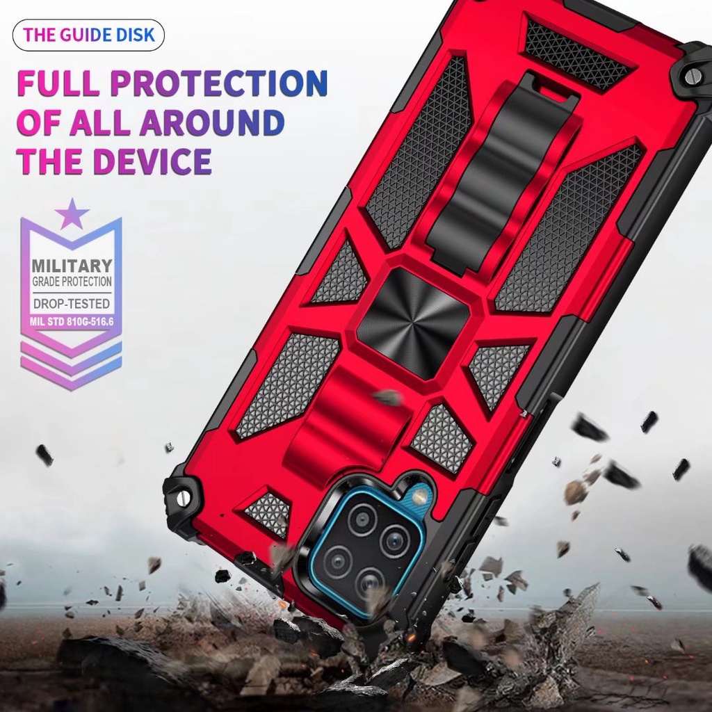 Ốp Điện Thoại Kiểu Giáp Chống Sốc Kèm Giá Đỡ Cho Samsung Galaxy A72 5G A32 4G A82 5G A32 5G M13 4G M22 5G A53 5G A52 4G A52 5G