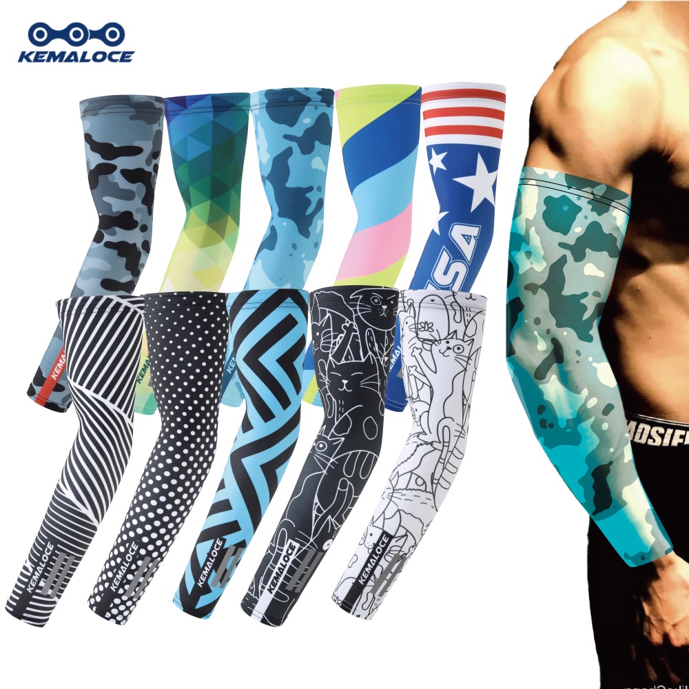 Găng Tay Giữ Ấm Cánh Tay Chống Tia UV Khi Chơi Thể Thao / Chạy Bộ / Chơi Bóng Rổ