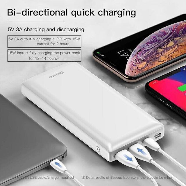 Pin sạc dự phòng BASEUS MINI JA dung lượng khủng 30.000mAh