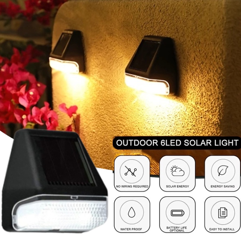 Đèn LED Năng Lượng Mặt Trời Trang Trí Lối Đi Sân Vườn Ngoài Trời Chống Thấm Nước