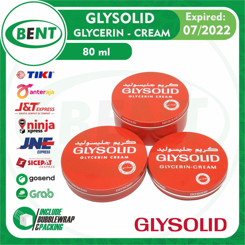 (hàng Mới Về) Kem Glysolid Glycerin Dung Tích 80ml