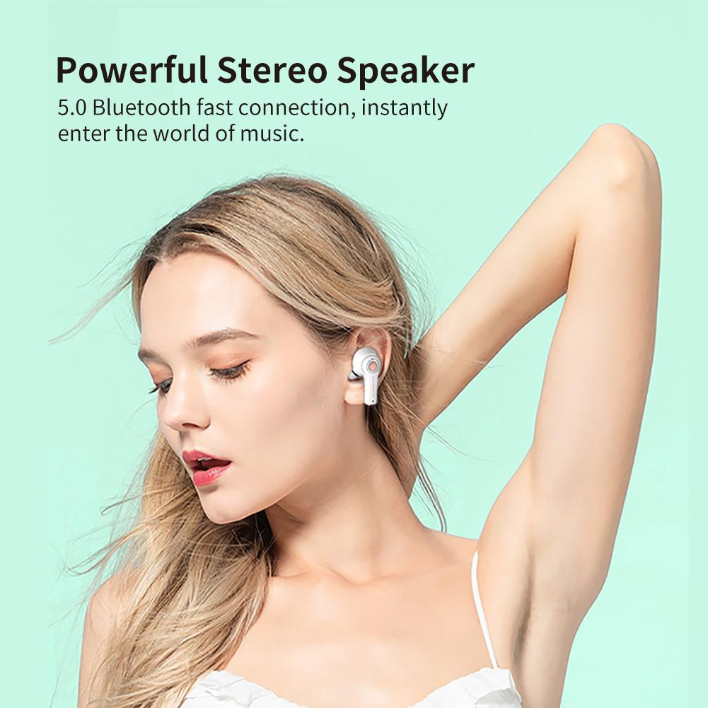 Cặp tai nghe TZUZL TS-100 Bluetooth 5.0 chống ồn thông minh cho nam và nữ